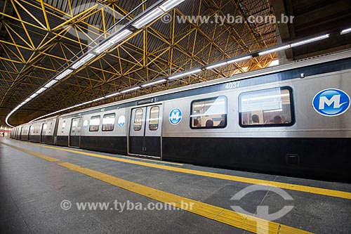  Metrô na Estação pavuna do Metrô Rio  - Rio de Janeiro - Rio de Janeiro (RJ) - Brasil