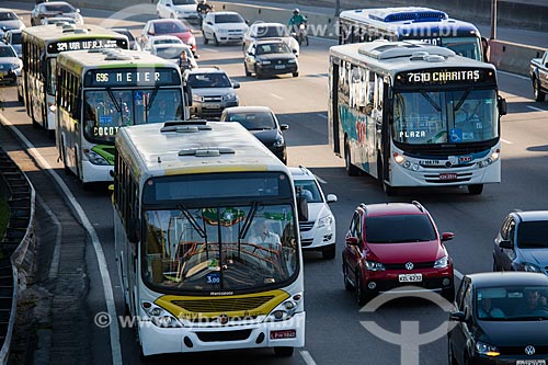  Trânsito na Linha Vermelha  - Rio de Janeiro - Rio de Janeiro (RJ) - Brasil