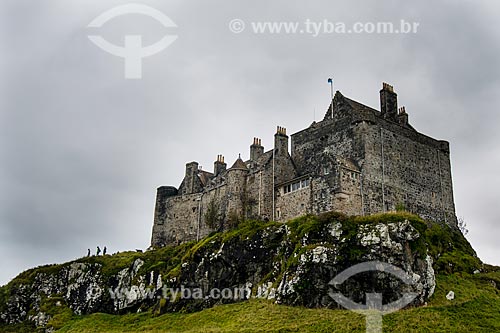  Vista do Castelo Duart na Mull Island (Ilha de Mull)  - Highland - Escócia