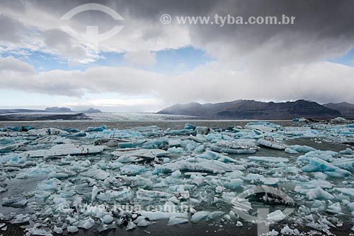  Lago do Glaciar Jökulsárlón no Parque Nacional Vatnajökull  - Austurland - Islândia