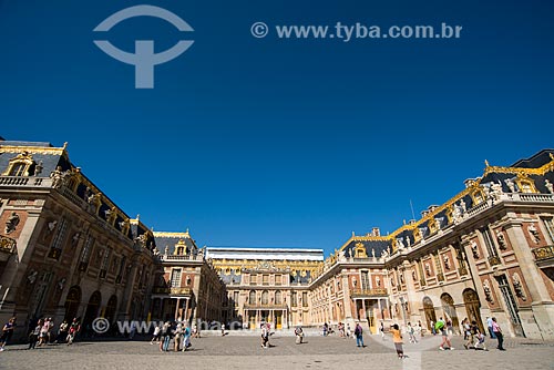  Château de Versailles (Palácio de Versalhes) - residência oficial da monarquia da Francesa entre os anos de 1682 a 1789  - Versalhes - Yvelines - França