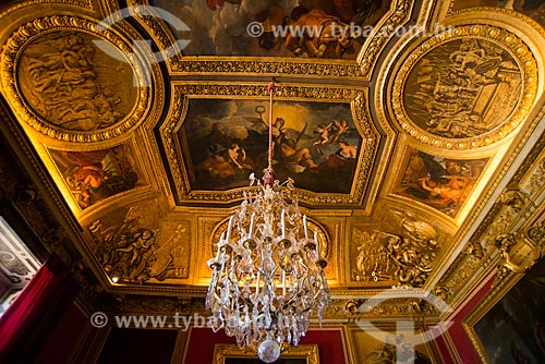  Interior do Château de Versailles (Palácio de Versalhes) - residência oficial da monarquia da Francesa entre os anos de 1682 a 1789  - Versalhes - Yvelines - França