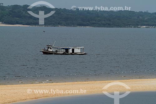  Embarcação no Rio Maués-Açu  - Maués - Amazonas (AM) - Brasil