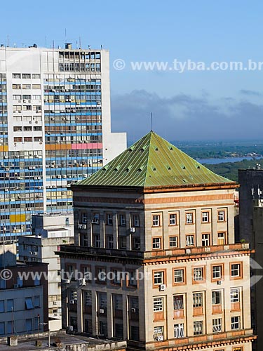  Vista do Edifício Sulacap com Edificio Santa Cruz ao fundo no centro de Porto Alegre  - Porto Alegre - Rio Grande do Sul (RS) - Brasil