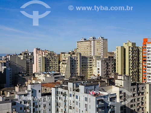  Vista geral dos prédios no centro de Porto Alegre  - Porto Alegre - Rio Grande do Sul (RS) - Brasil