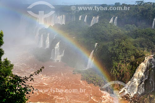 Arco-Íris nas cataratas do Iguaçu  - Foz do Iguaçu - Paraná (PR) - Brasil