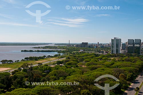  Vista geral do Parque Marinha do Brasil  - Porto Alegre - Rio Grande do Sul (RS) - Brasil