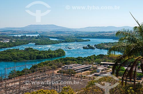  Vista do mirante da Represa de Furnas  - São José da Barra - Minas Gerais (MG) - Brasil