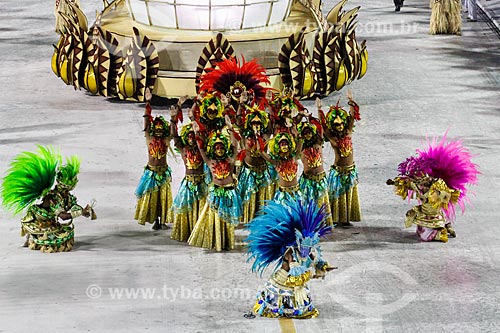  Desfile do Grêmio Recreativo Escola de Samba Acadêmicos do Salgueiro - Comissão de frente - Enredo 2014 - Gaia - a vida em nossas mãos  - Rio de Janeiro - Rio de Janeiro (RJ) - Brasil