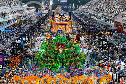  Desfile do Grêmio Recreativo Escola de Samba Unidos da Tijuca - Carro alegórico - Enredo 2014 - Acelera, Tijuca!  - Rio de Janeiro - Rio de Janeiro (RJ) - Brasil