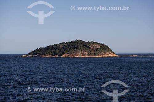  Vista da Ilha de Cotunduba a partir da trilha do Morro da Urca  - Rio de Janeiro - Rio de Janeiro (RJ) - Brasil