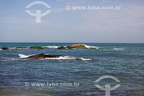 Pedras na Praia do Mar do Norte  - Rio das Ostras - Rio de Janeiro (RJ) - Brasil