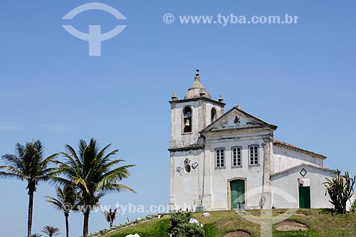  Vista geral da Capela de São João Batista (1619)  - Casimiro de Abreu - Rio de Janeiro (RJ) - Brasil