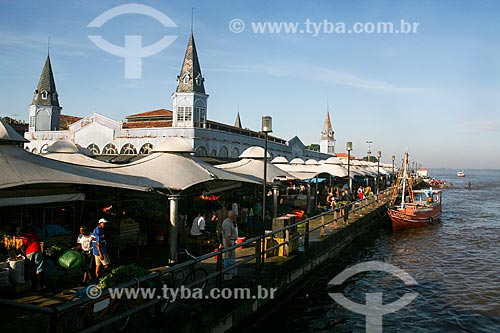  Barracas no Mercado Ver-o-peso (Século XVII)  - Belém - Pará (PA) - Brasil