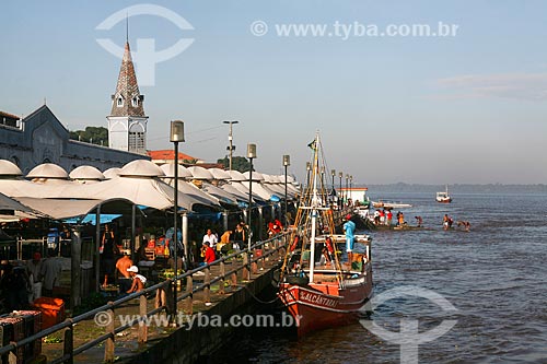  Barracas no Mercado Ver-o-peso (Século XVII)  - Belém - Pará (PA) - Brasil