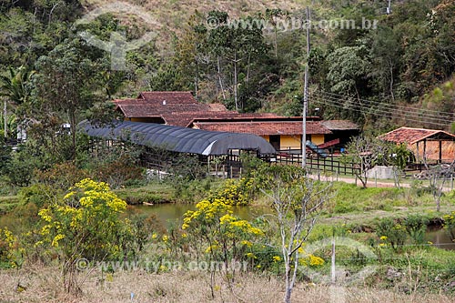  Vista geral da fazenda Vale das Palmeiras  - Teresópolis - Rio de Janeiro (RJ) - Brasil