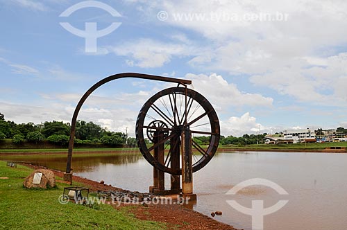  Roda de água no Parque Ecológico JK  - Jataí - Goiás (GO) - Brasil