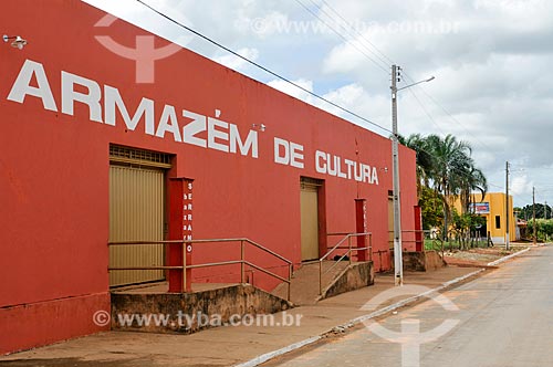  Fachada do Armazém da Cultura  - Serranópolis - Goiás (GO) - Brasil