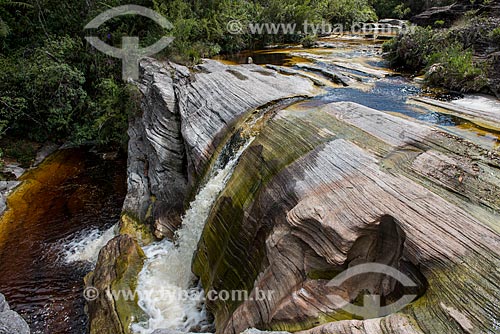  Cachoeira conhecida como Ducha no Parque Estadual do Ibitipoca  - Lima Duarte - Minas Gerais (MG) - Brasil