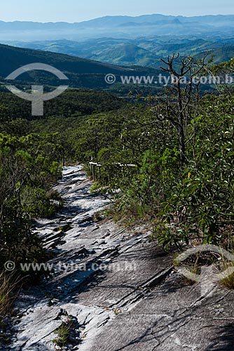  Trilha do circuito de água no Parque Estadual do Ibitipoca  - Lima Duarte - Minas Gerais (MG) - Brasil