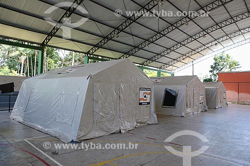  Abrigo para desalojados da cheia do Rio Madeira  - Porto Velho - Rondônia (RO) - Brasil