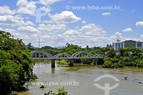 Ponte dos Arcos (1926) sobre o Rio Itajai-Açu  - Indaial - Santa Catarina (SC) - Brasil