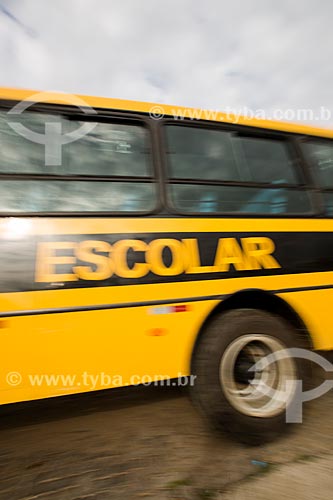  Ônibus Escolar na cidade de Juazeiro do Norte  - Juazeiro do Norte - Ceará (CE) - Brasil