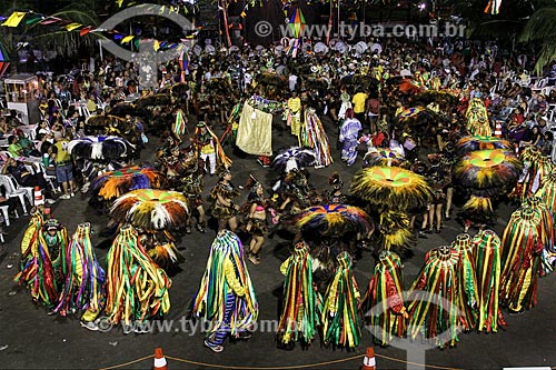  Apresentação do grupo Maracanã de Bumba meu boi durante a festa de São João  - São Luís - Maranhão (MA) - Brasil