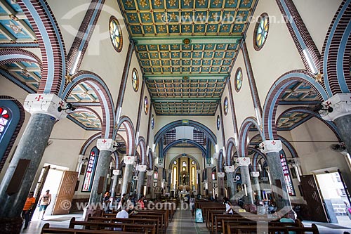  Interior do Santuário de São Francisco das Chagas (1950)  - Juazeiro do Norte - Ceará (CE) - Brasil