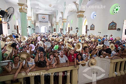  Missa de despedida dos romeiros na Basílica Santuário de Nossa Senhora das Dores durante a Romaria de Nossa Senhora das Candeias  - Juazeiro do Norte - Ceará (CE) - Brasil