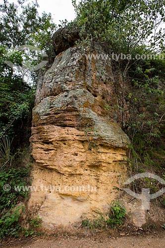  Formação de arenito no Geoparque Araripe  - Nova Olinda - Ceará (CE) - Brasil