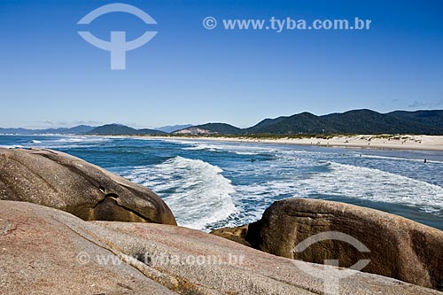  Orla da Praia da Joaquina  - Florianópolis - Santa Catarina (SC) - Brasil