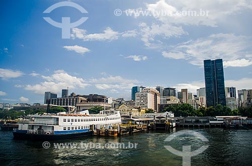  Estação das barcas na Praça XV  - Rio de Janeiro - Rio de Janeiro (RJ) - Brasil