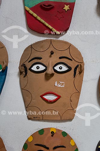  Detalhe de escultura no Centro da Cultura Popular Mestre Noza  - Juazeiro do Norte - Ceará (CE) - Brasil