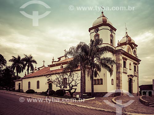  Fachada lateral da Igreja Matriz de Nossa Senhora do Porto da Eterna Salvação  - Andrelândia - Minas Gerais (MG) - Brasil