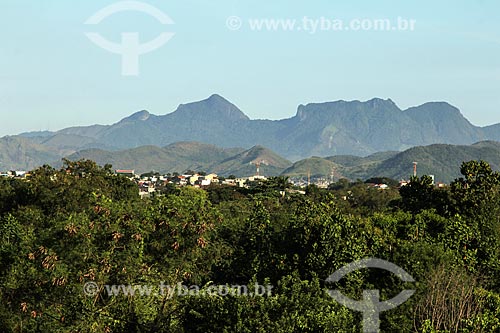  Vista do Maciço da Tijuca a partir da zona oeste  - Rio de Janeiro - Rio de Janeiro (RJ) - Brasil