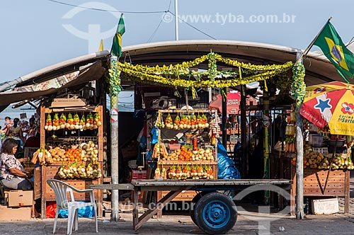  Barraca do Mercado Ver-o-Peso  - Belém - Pará (PA) - Brasil