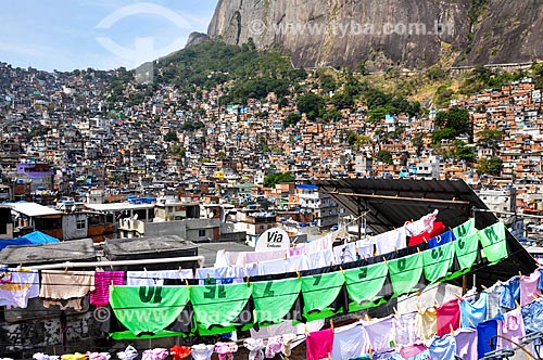  Vista da favela da Rocinha  - Rio de Janeiro - Rio de Janeiro (RJ) - Brasil