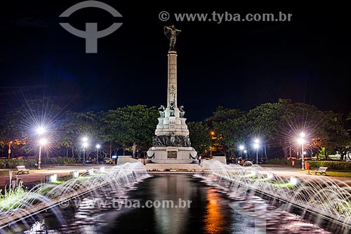  Monumento aos Heróis da Batalha de Laguna e Dourados na Praça General Tibúrcio  - Rio de Janeiro - Rio de Janeiro (RJ) - Brasil