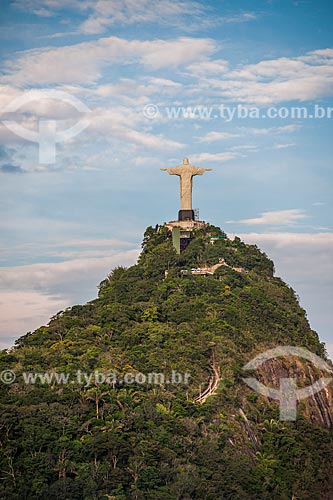  Vista do Cristo Redentor a partir do Alto das Paineiras  - Rio de Janeiro - Rio de Janeiro (RJ) - Brasil