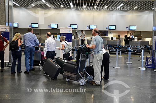  Área de embarque do Terminal 1 do Aeroporto Internacional Antônio Carlos Jobim  - Rio de Janeiro - Rio de Janeiro (RJ) - Brasil