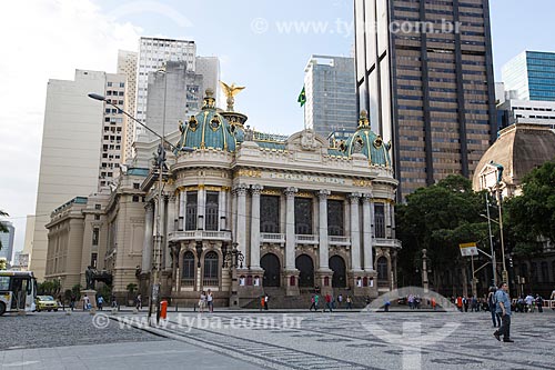  Fachada do Theatro Municipal do Rio de Janeiro (1909)  - Rio de Janeiro - Rio de Janeiro (RJ) - Brasil