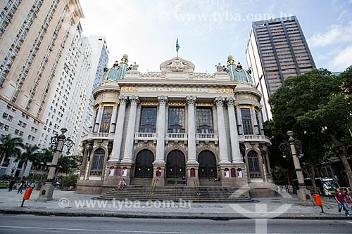  Fachada do Theatro Municipal do Rio de Janeiro (1909)  - Rio de Janeiro - Rio de Janeiro (RJ) - Brasil