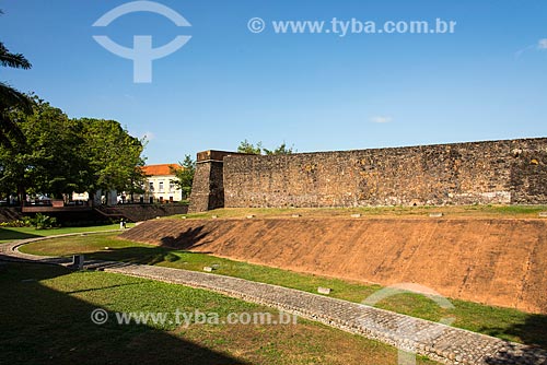  Forte do Castelo do Senhor Santo Cristo (1616) - também conhecido como Forte do Castelo ou Forte do Presépio - na margem da foz do Rio Guamá  - Belém - Pará (PA) - Brasil