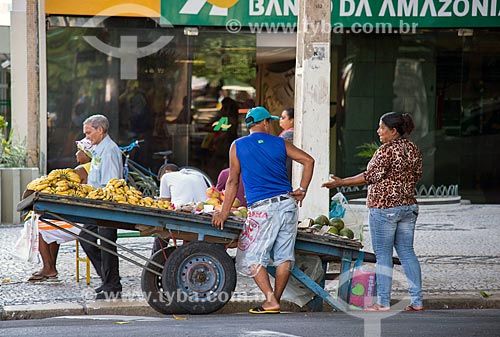  Comércio ambulante no centro da cidade de Belém próximo à Praça da República  - Belém - Pará (PA) - Brasil