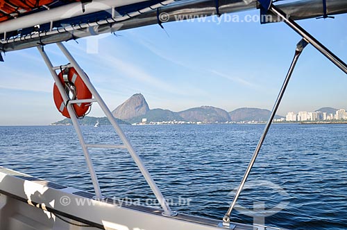  Vista do Pão de Açúcar a partir da Baía de Guanabara  - Rio de Janeiro - Rio de Janeiro (RJ) - Brasil