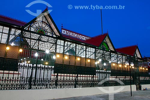  Fachada do Mercado Municipal Adolpho Lisboa (1883)  - Manaus - Amazonas (AM) - Brasil