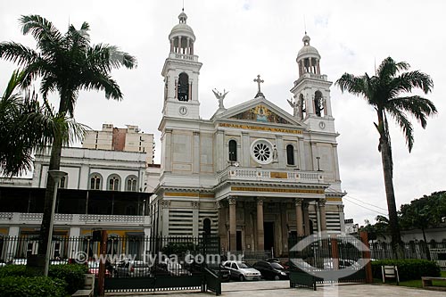  Fachada da Basílica de Nossa Senhora de Nazaré  - Belém - Pará (PA) - Brasil