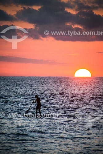  Stand up paddle na Praia da Barra da Tijuca  - Rio de Janeiro - Rio de Janeiro (RJ) - Brasil