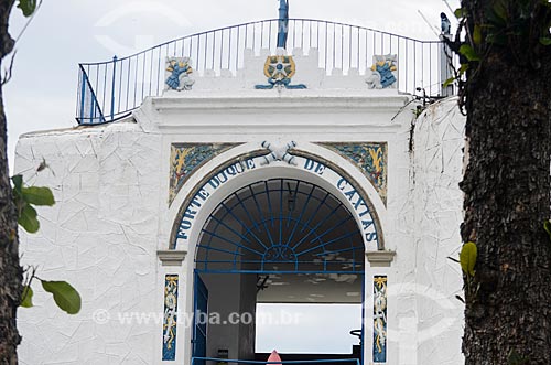  Entrada do Forte Duque de Caxias - também conhecido como Forte do Leme - na Área de Proteção Ambiental do Morro do Leme  - Rio de Janeiro - Rio de Janeiro (RJ) - Brasil